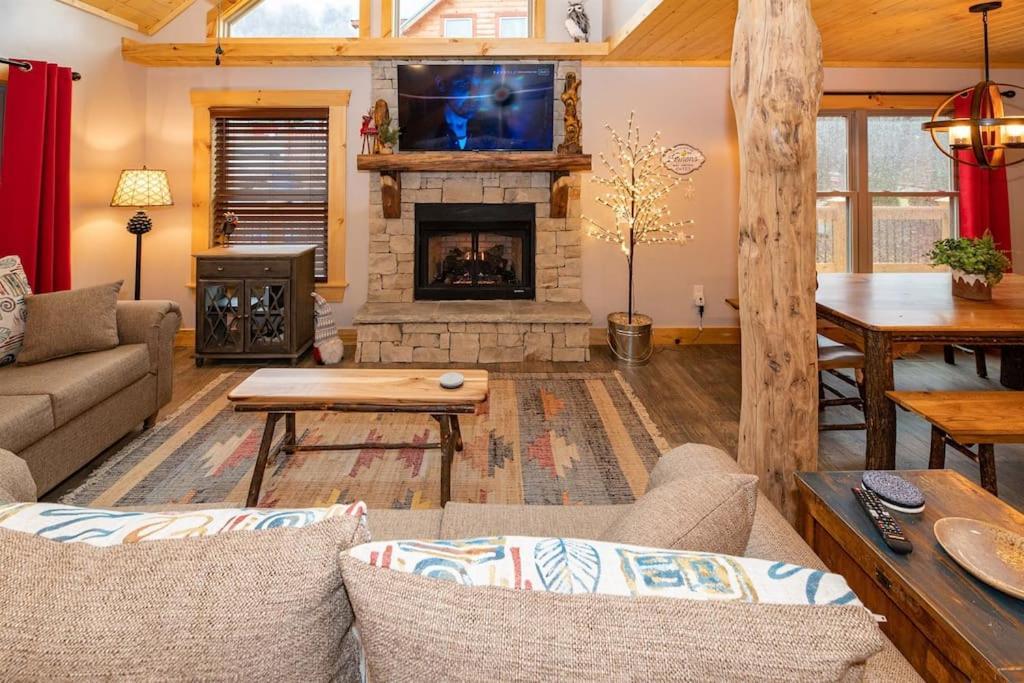 The Snow Owl Cabin Maggie Valley Esterno foto