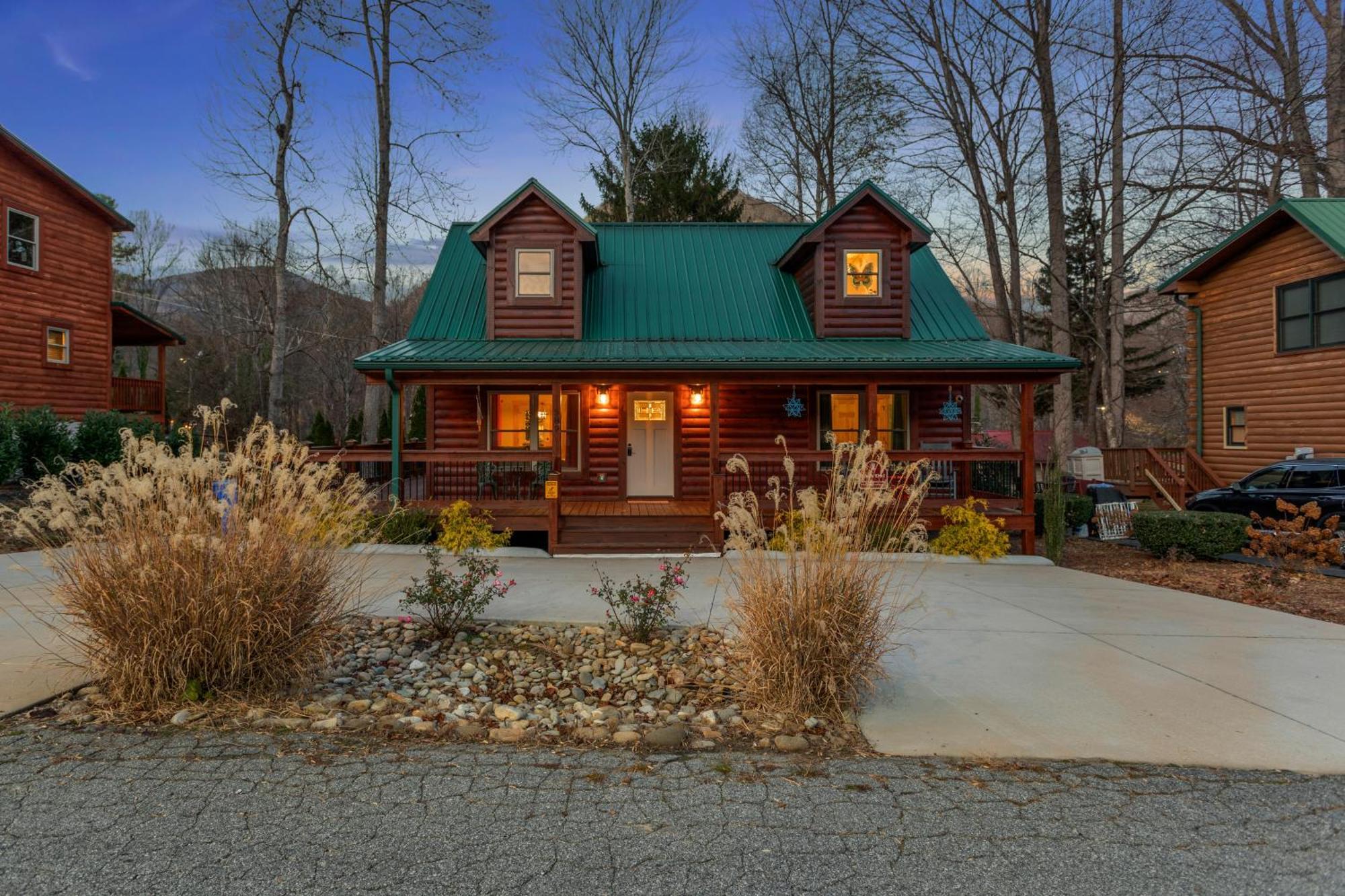 The Snow Owl Cabin Maggie Valley Esterno foto