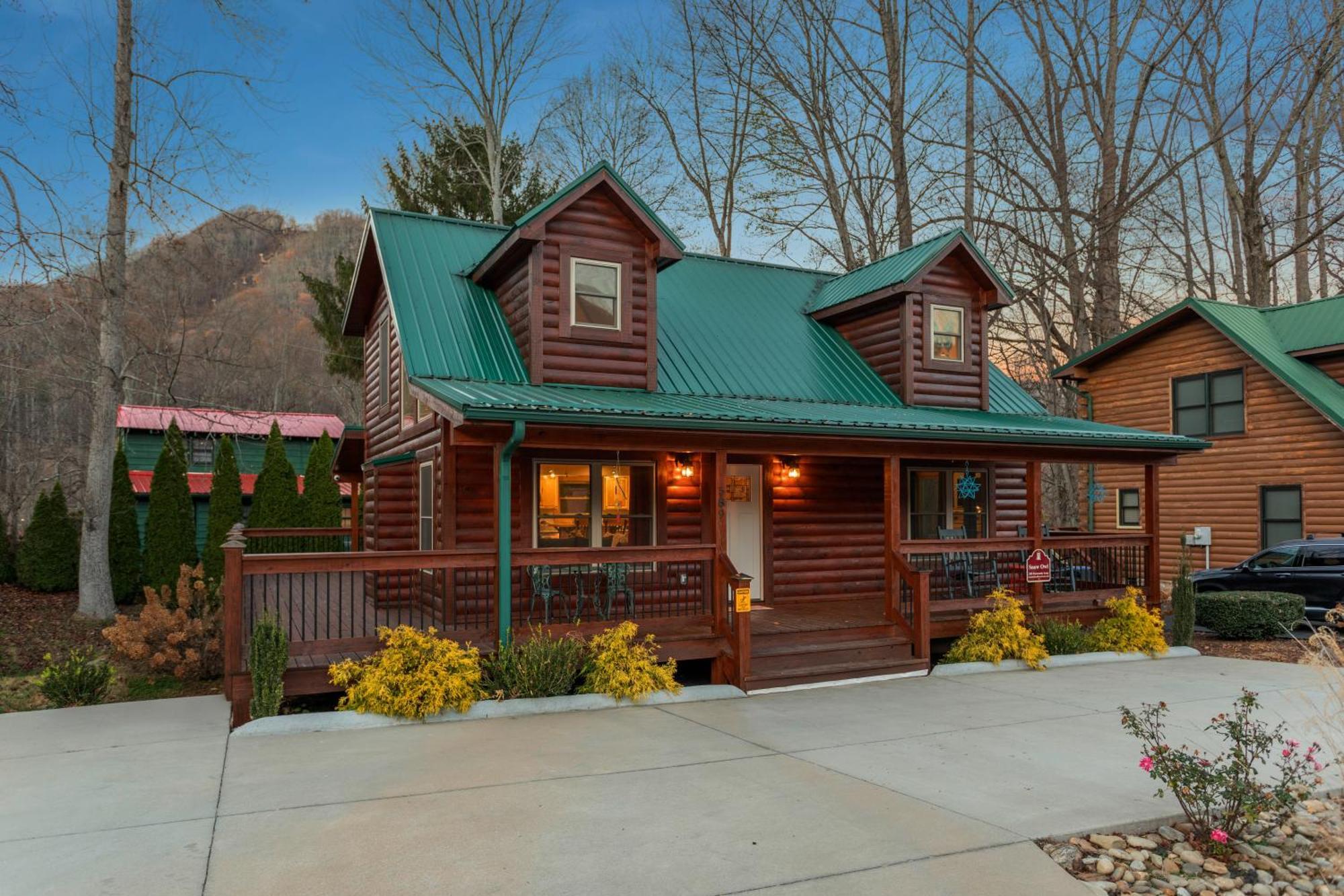 The Snow Owl Cabin Maggie Valley Esterno foto